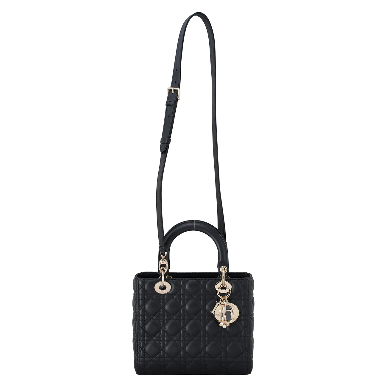 CHRISTIAN DIOR(USED)디올 레이디디올 미듐 & 에펠탑 참